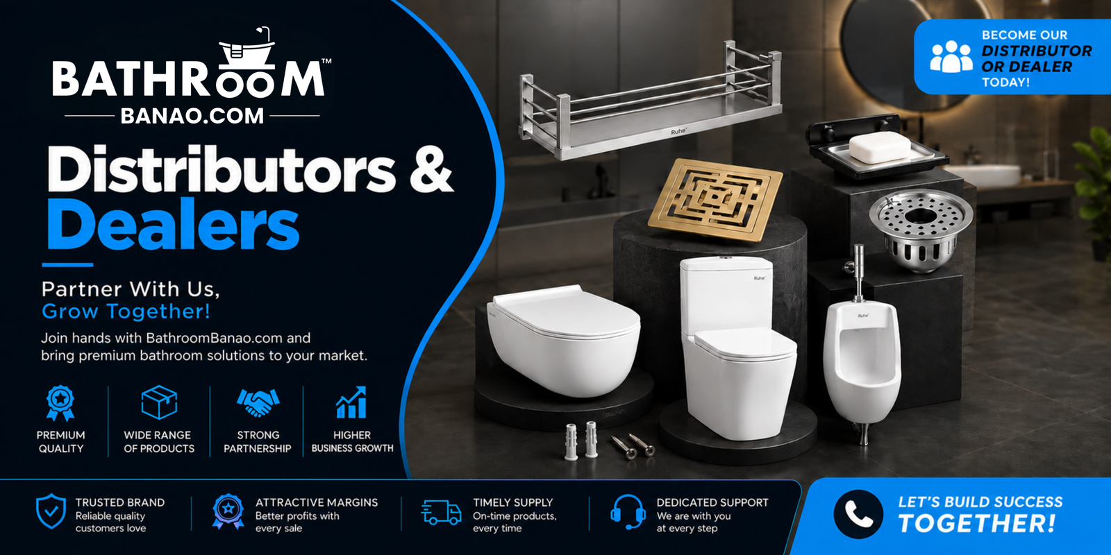Become An Authorized Retailer - Bathroom Banao