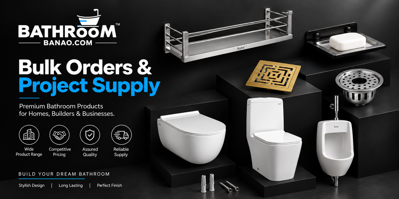Bulk Orders Made Easy - Bathroom Banao